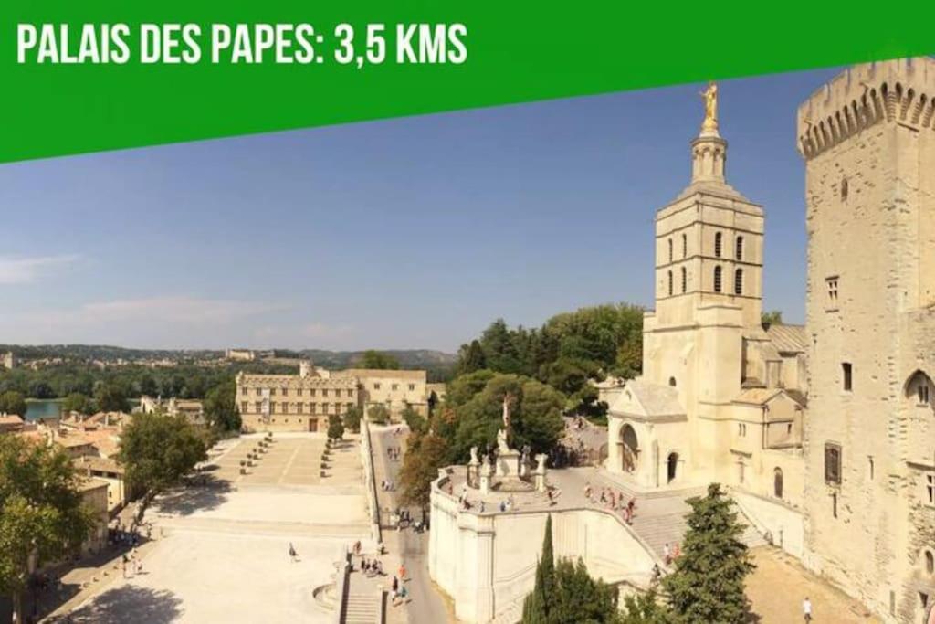 Appartement Le Figuier - Clim - Wifi à Villeneuve-lès-Avignon Extérieur photo